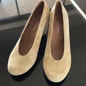 Audley London women’s shoes size 37 nude/brown